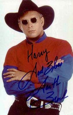 mein pers�nliches Autogramm: Harry - God Bless - Garth Brooks