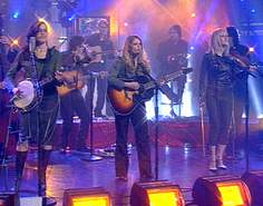 Die Dixie Chicks singen ihren aktuellen Hit 